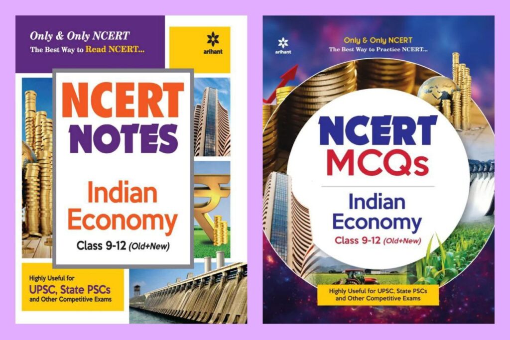 Arihant Indian Economy NCERT Notes + MCQs [Set of 2 Books] PDF